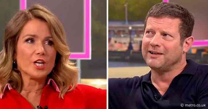 Dermot O’Leary visibly uncomfortable after Susanna Reid asks ‘brutal’ question