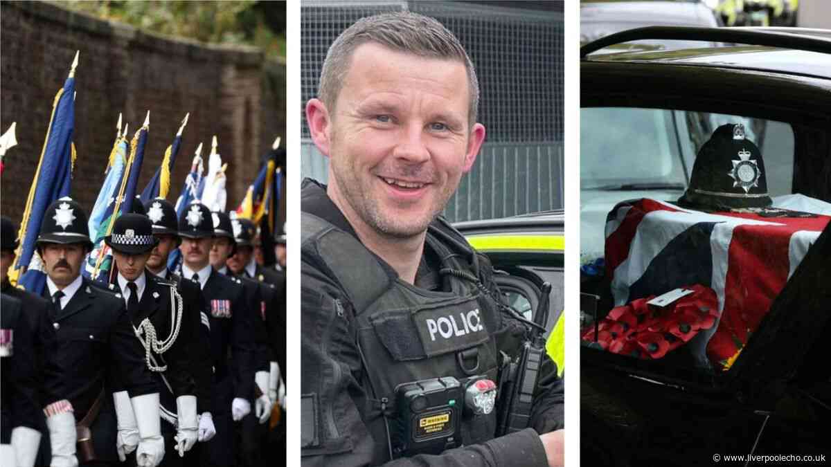 Hundreds line streets to pay tribute to PC Tom Clough killed in A66 crash