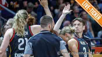 Belgien gegen Deutschland jetzt live: DBB-Frauen ziehen davon