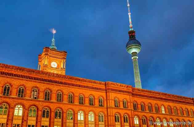 +++ Achtung Sperrfrist (Print, Radio und Online): 18.00 Uhr +++ / ARD-Vorwahlumfrage Berlin: Linke und CDU liegen Kopf an Kopf, AfD und Grüne knapp dahinter