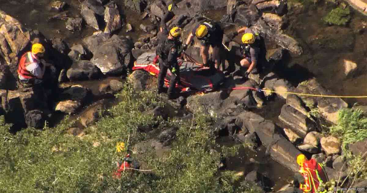 Raleigh man reported missing on Labor Day rescued from rocks along Haw River