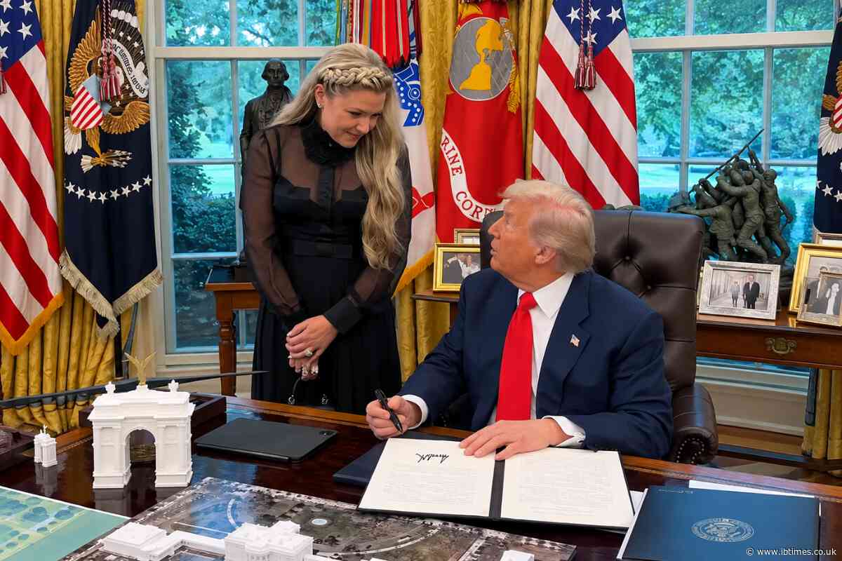 Trump Honors Charlie Kirk on One-Year Anniversary as Crowd Chants His Name and Erika Kirk Tears Up