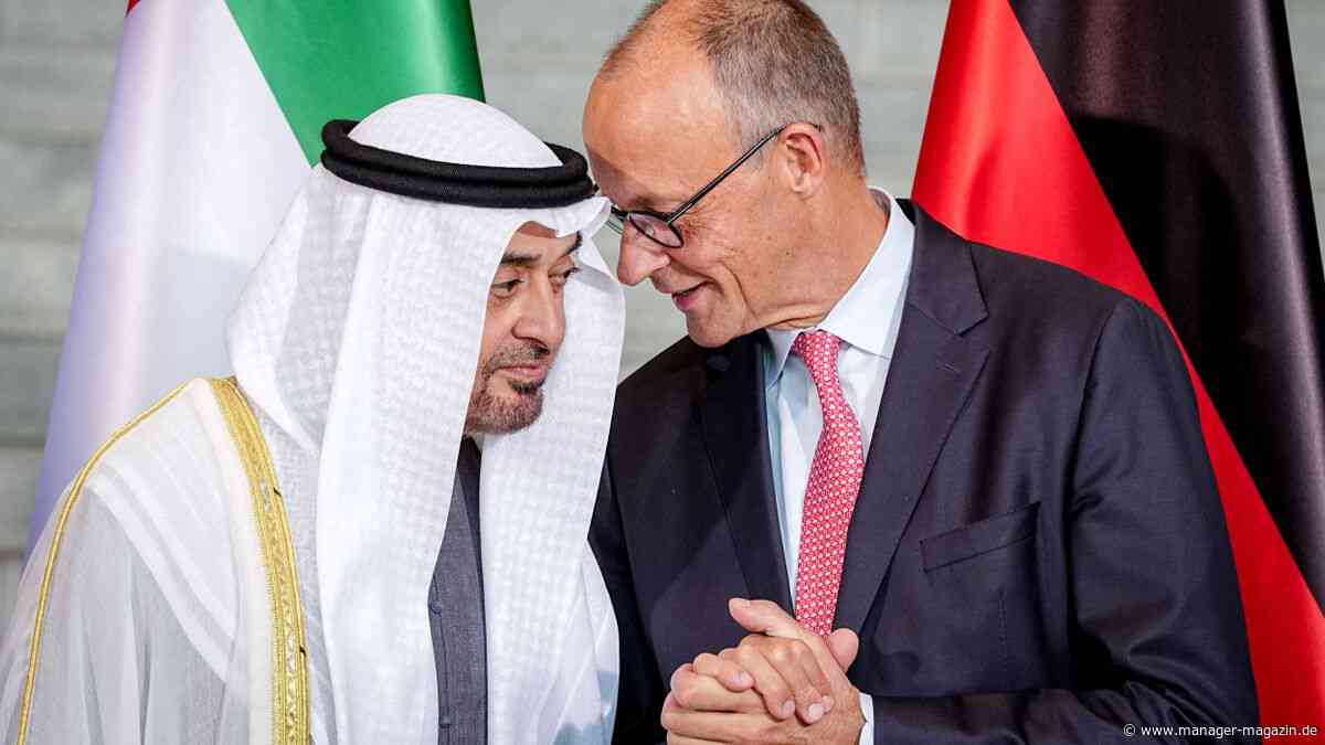 Vereinigte Arabische Emirate: VAE wollen 40 Milliarden Euro in Deutschland investieren