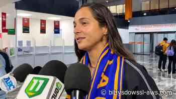 Deyna Castellanos al llegar a México: "Tenía la ilusión de jugar en una nueva liga"