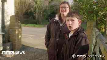 Car fanatic, 10, surprised with dream Reliant Robin