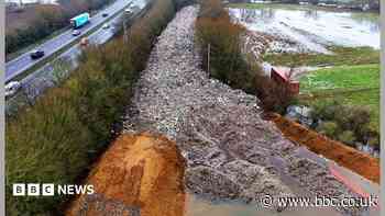 Two more men arrested over huge illegal waste dump