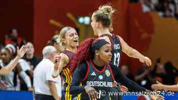 Historisch: DBB‑Frauen lassen Belgien keine Chance und ziehen souverän ins Halbfinale ein