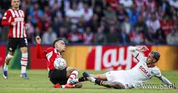 Ophef in Eindhoven: PSV komt vlak voor rust op achterstand na omstreden goal