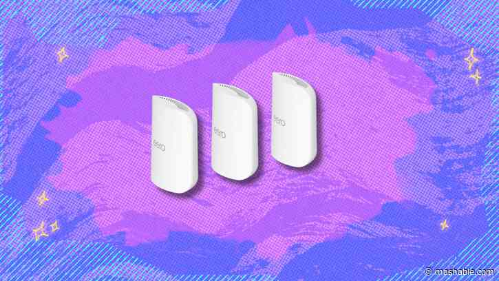 Save $100 on the Amazon eero Pro 7 mesh wifi system at Amazon