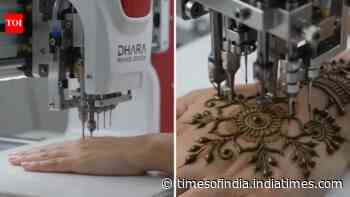 Harsh Goenka shares mehendi machine video, says 'some more jobs gone'