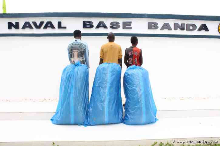 Navy arrests 3 drug traffickers with 71kg Cannabis