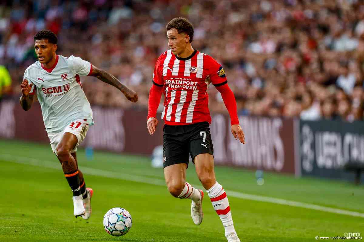 LIVE: PSV uitgerekend via Dest snel naast Shakhtar na rust