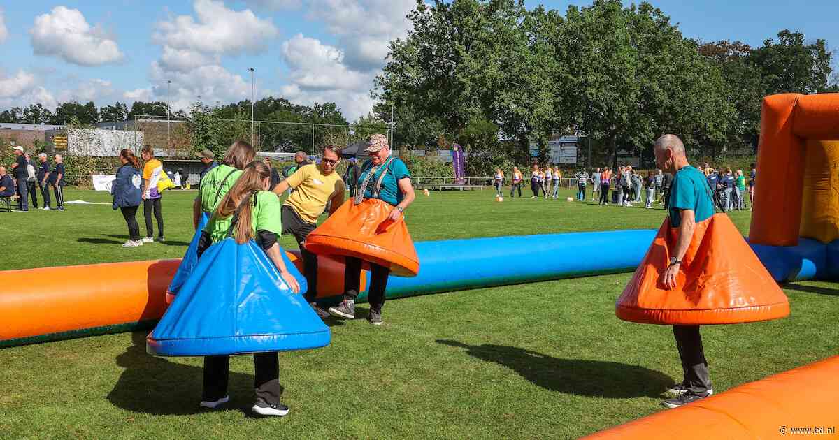 Korsakovpatiënten wagen zich enthousiast aan sportdag: ‘Bij ons is het glas niet halfleeg maar halfvol’