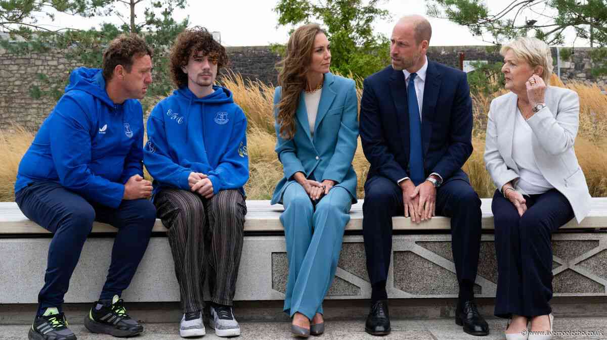 Prince William and Kate recap as royal couple visit Hill Dickinson Stadium for landmark event
