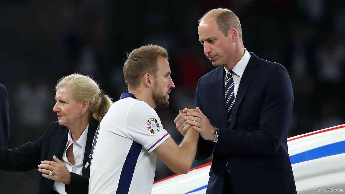 "An deiner Seite": Harry Kane und Prinz William fördern Suizidprävention im Sport