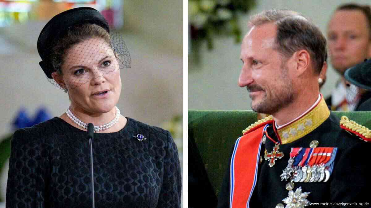 Geheimnis um Trauerfeier gelüftet: König Haakon VIII. bat Kronprinzessin Victoria persönlich um Unterstützung