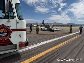 Plane crash reported at Dona Ana County International Jetport