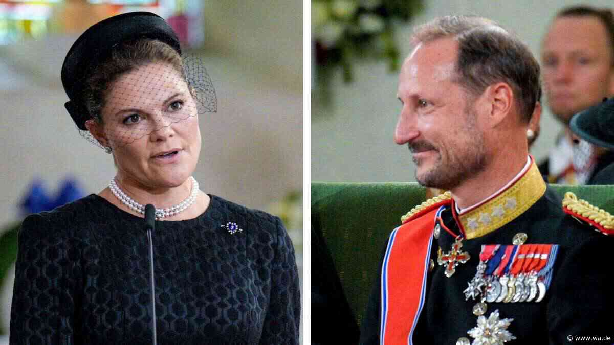 Geheimnis um Trauerfeier gelüftet: König Haakon VIII. bat Kronprinzessin Victoria persönlich um Unterstützung