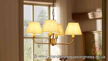 Dusk's 'beautiful' £89 chandelier reduced to £45 'looks expensive in our living room'
