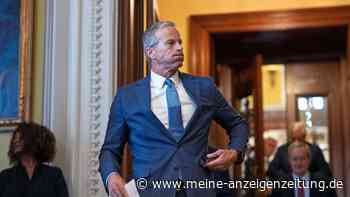 John Thune auf dem Republikaner-Parteitag vor Donald Trump lautstark ausgebuht