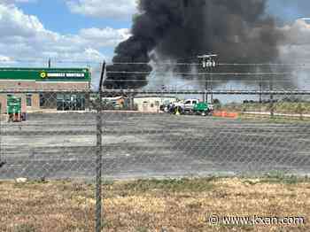 Structure fire in Jarrell near I-35 prompts evacuations