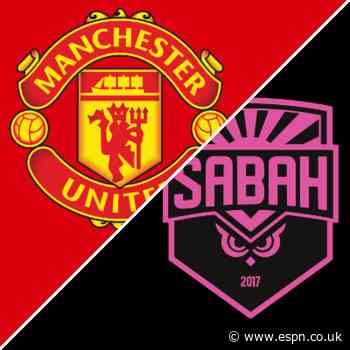 Man United rout debutants Sabah in UCL return