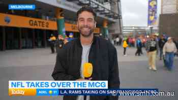 Viral NFL journo pumped for MCG game
