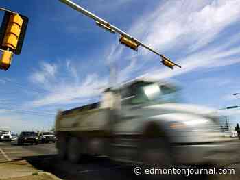 Driver busted going twice the speed limit in construction zone on Yellowhead Trail