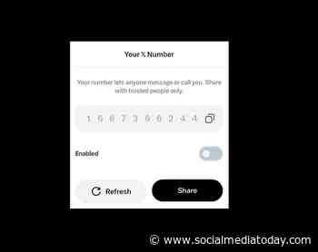 X rolls out number code access for DMs