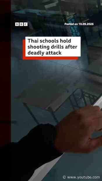Thai schools hold shooting drills after deadly attack. #BBCNews