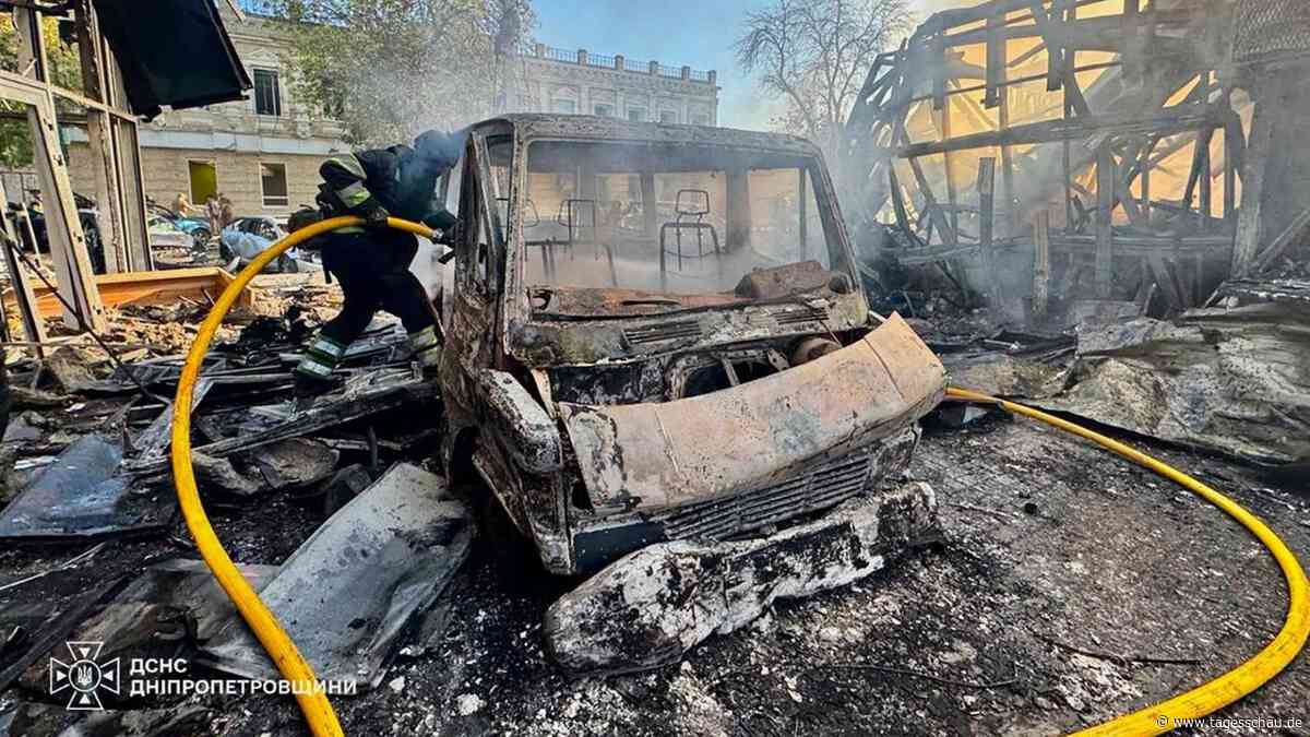 Ukraine: Fünf Tote bei Angriff auf Einkaufszentrum in Pawlohrad