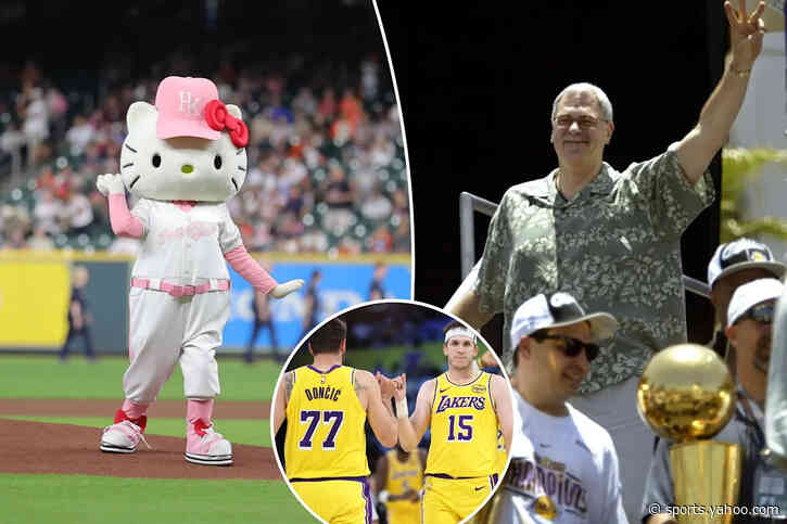 From Luka Doncic bobblehead to 2020 Championship rings, Lakers celebrating present and past