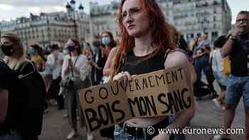 Women’s rights activists rally in Paris over sexual violence law