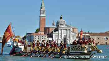 Venice’s historic Regata Storica fills Grand Canal with colourful boats
