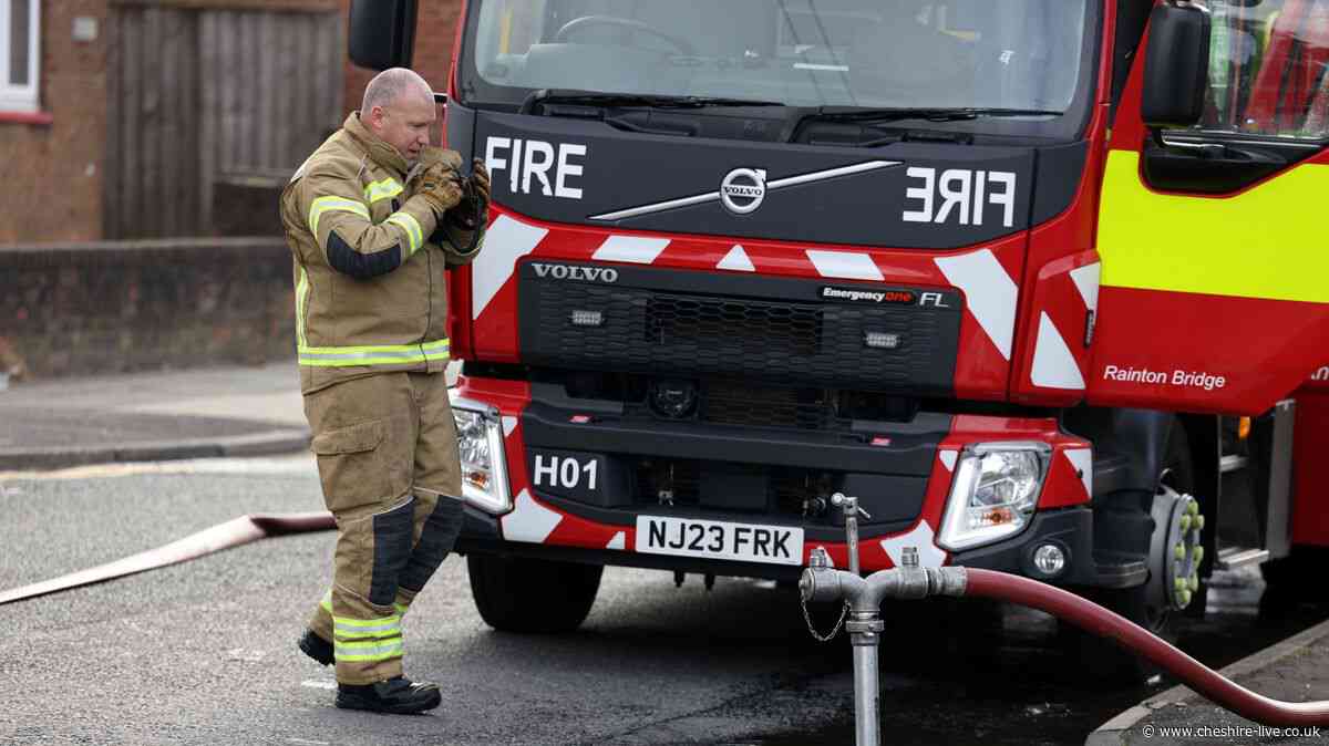 Casualty 'checked over' after Chester house fire