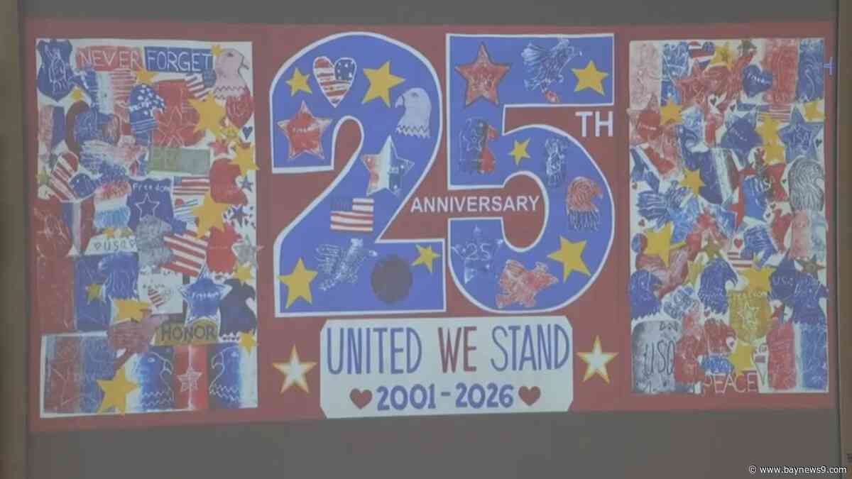 Pinellas County students use art to honor 9/11 victims and first responders