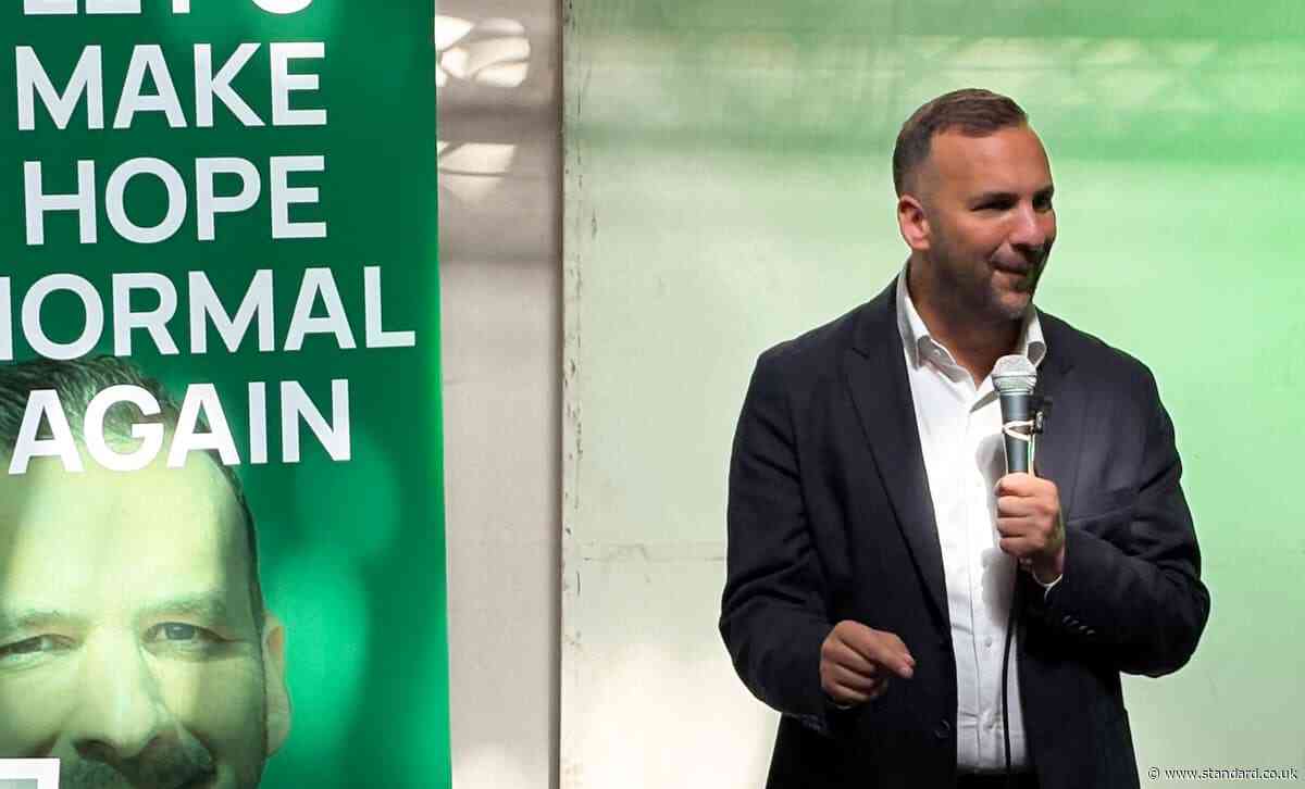 Zack Polanski unleashes his Green army on Labour as he's named party's candidate for Holborn by-election