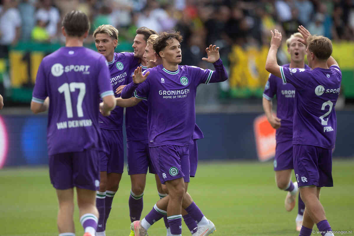 FC Groningen vliegt uit naar Adelaarshorst