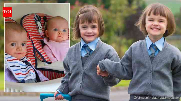 Twins born with the age difference: How these twin girls were born at a gap of more than two months