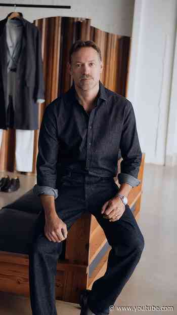 Stylist Mitchell Belk presents Superior Denim capsule: 3 practical autumn looks.