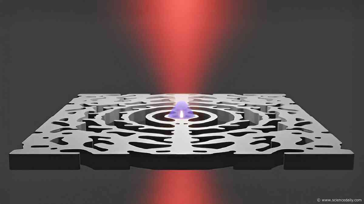 Tiny nanolaser could cut computer energy use in half