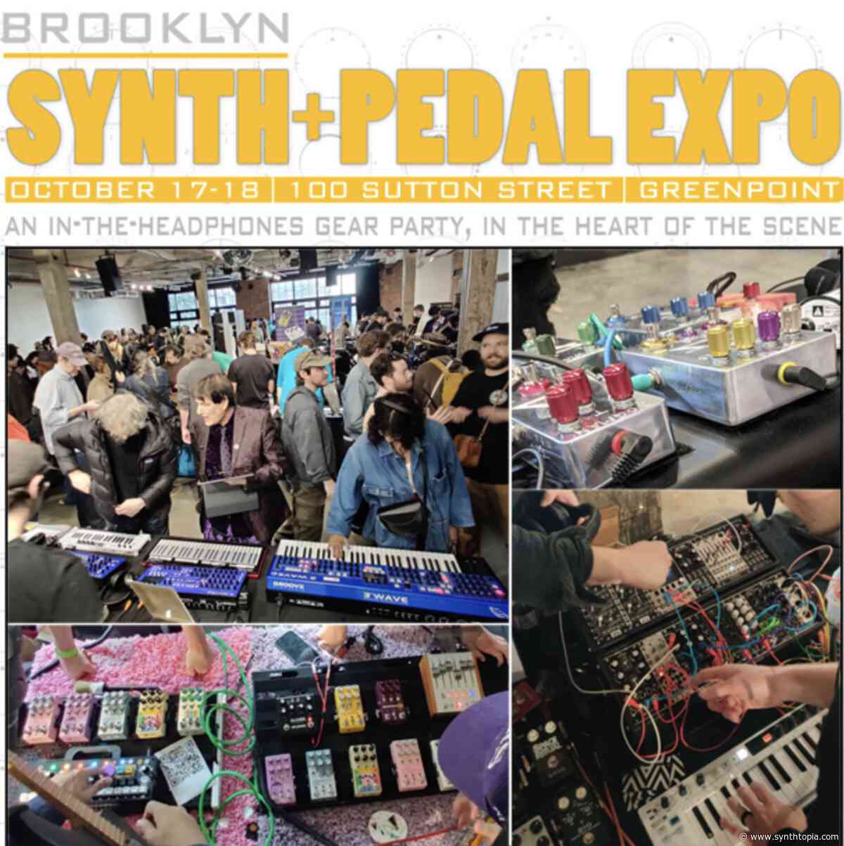 Brooklyn Synth and Pedal Expo Returns October 17 – 18