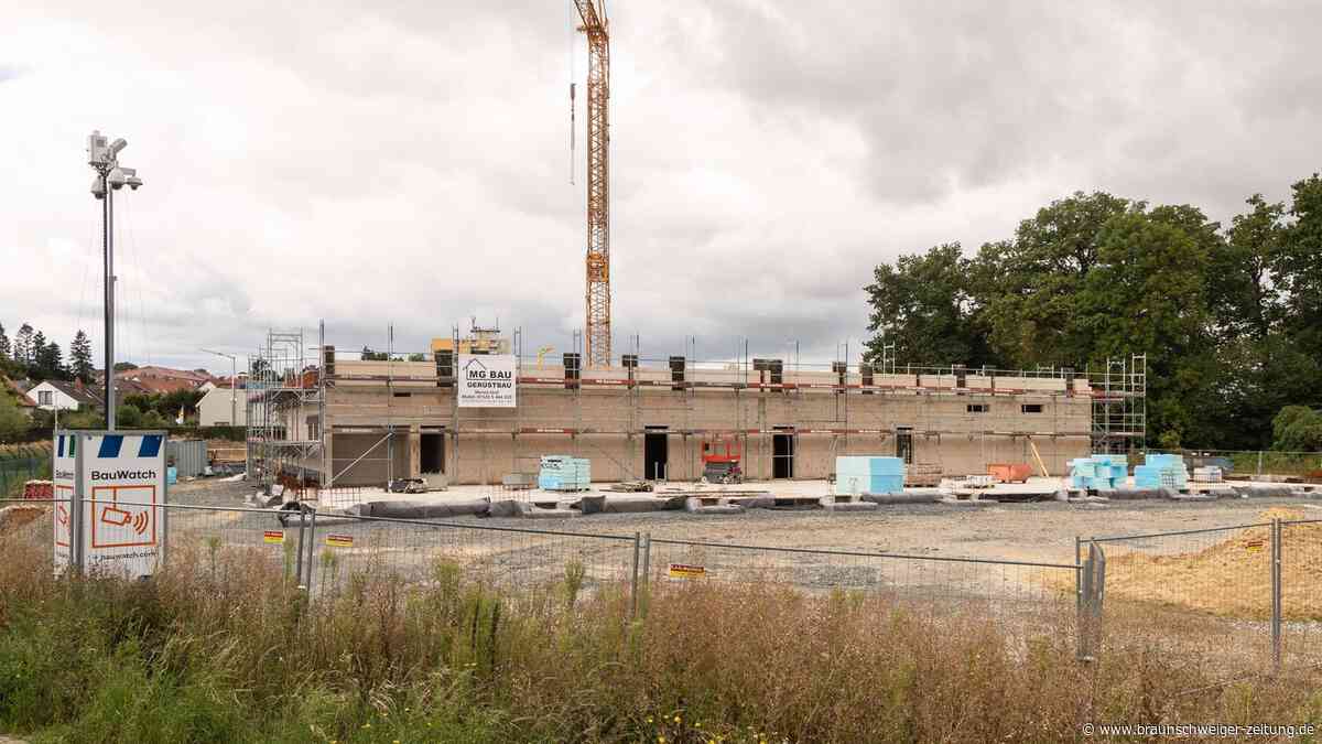 Bau von Salzgitters neuem Feuerwehrhaus in Thiede geht voran: Dann soll es stehen