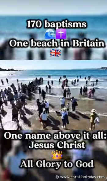 170 baptised at Bigbury-on-Sea