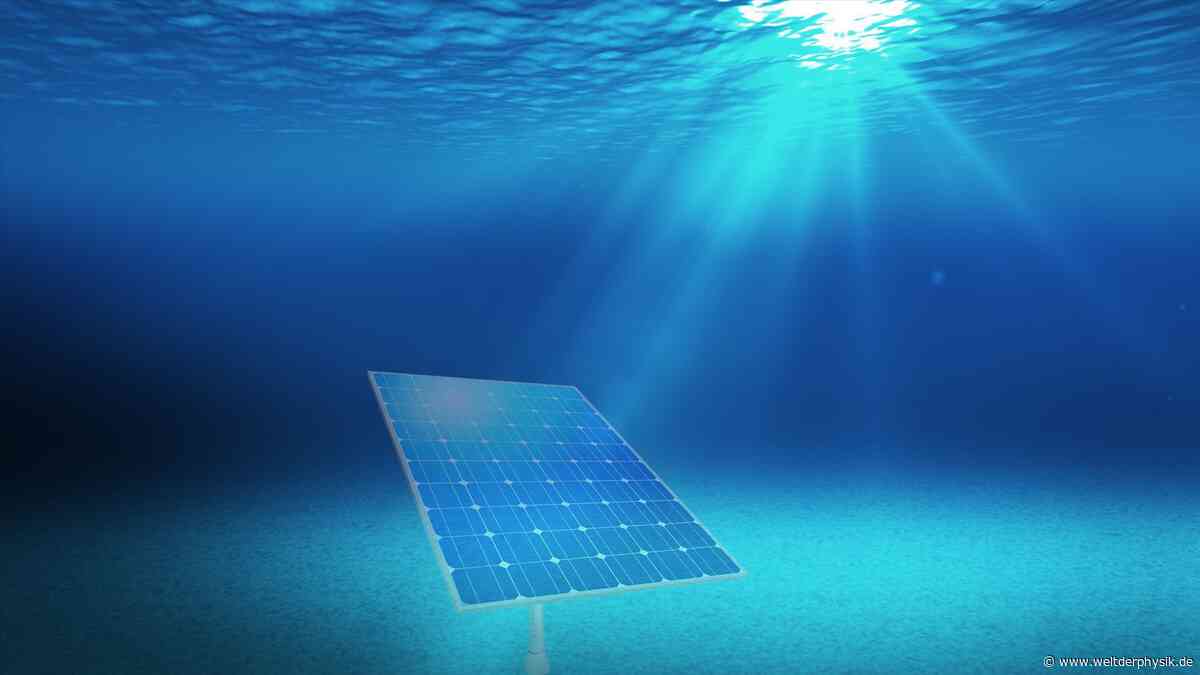 Solarstrom aus dem Meer