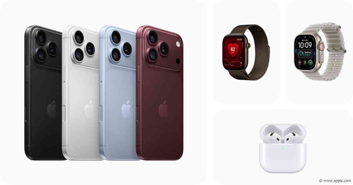 Get ready to experience iPhone 18 Pro, the new Apple Watch lineup, and AirPods 5