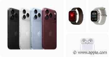 Get ready to experience iPhone 18 Pro, the new Apple Watch lineup, and AirPods 5