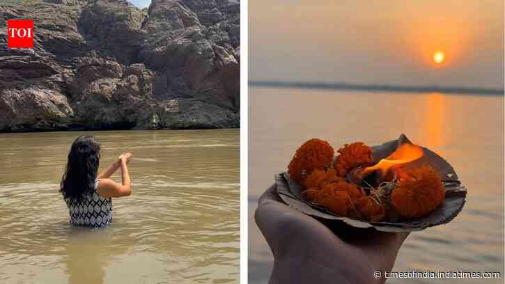 ‘Ganga Ma was embracing me’: Spanish creator breaks down after Varanasi visit, says ‘India is not seen with the eyes, it is seen with the soul’