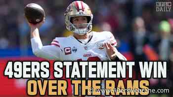 49ers Put Together a Statement Win Over the Rams | NFL Daily