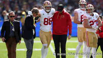 49ers tight end Jake Tonges suffers MCL injury, Kyle Shanahan says "it wasn't good"
